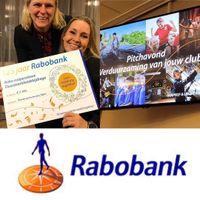 Rabobank ontvangst cheque &euro; 7.500,-